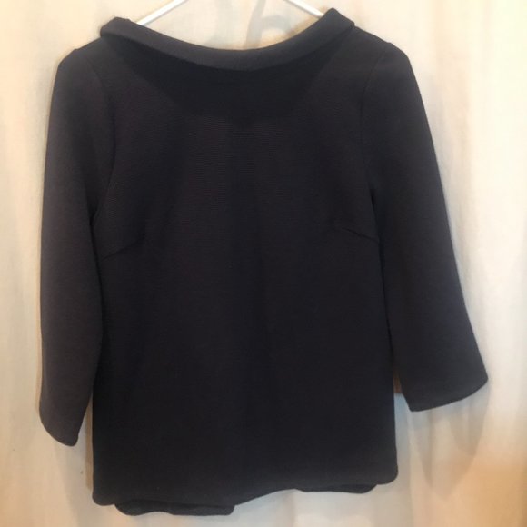 Boden Navy Long Sleeve Collared Shirt - Picture 2 of 4